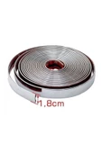 SAHLAN 18 Mm 3d Dekoratif Krom Nikelaj Şerit Çıta Panjur Kalın Şerit 5 Metre - 2