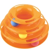 Toplu Yuvarlak Kedi Oyuncağı Evcil Hayvan Oyuncağı 24 X 13 Cm - 1