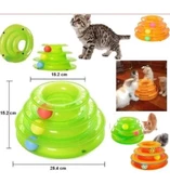 Toplu Yuvarlak Kedi Oyuncağı Evcil Hayvan Oyuncağı 24 X 13 Cm - 5