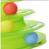 Toplu Yuvarlak Kedi Oyuncağı Evcil Hayvan Oyuncağı 24 X 13 Cm - 3