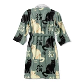 Japon Kediler Bornoz - 2