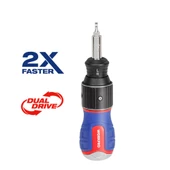 WORKPRO WP221071 6-IN-1 Profesyonel CR-V Cırcırlı Manyetik Topaç Tornavida Seti - 4