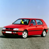 VW Golf 3 1992-1998 Ön Sol Sürücü Taraf Silecek Kolu 1H1955409C - 1