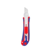 WORKPRO WP212011 18MM Ağır Hizmet Paslanmaz Çelik Kasa Yedek Kartuşlu Maket Bıçağı + 4 Adet Yedek Bıçak - 1