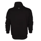 SF-SW01-1 3 İPLİK SF YAZILI ŞAL YAKA SWEATSHİRT - 4
