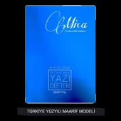 Gıpta Mica A4 40 Yaprak Plastik Kapak Dikişli Dik Temel Güzel Yazı Defteri- Türkiye Yüzyılı Maarif Modeline Uygundur (Kod : 7334) thumbnail 1