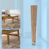 Elit Plastik Sehpa Ayağı 45 cm Mobilya Ayak Zigon Gold Altın Renk Ayak Mutfak Yemek Masası 1 Adet thumbnail 8