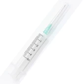 GENJECT - 5 ML 2 PARÇA YEŞİL KISA İĞNELİ ENJEKTÖR 21G X 16 MM (10 ADET) - 1