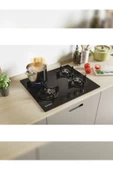 Hoover Siyah Cam Ankastre Set (HDG6C2GBTK Davlumbaz, HVW6MBB Ocak, HOT3051BI/E Fırın) - 5