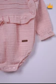 Begisa Kız Bebek Çocuk Müslin Fırfırlı Badi Bayramlık 22412 - 8