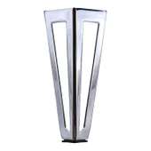 Ovit Açık Koltuk Baza Puf Sehpa Kanepe Tv Ünite Masa Mobilya Ayağı Ayakları Metal Ayak 14 Cm Krom - 8