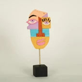 Crearthome Dekoratif Popart Biblo 25x10 cm AK.EVD0182 - 1