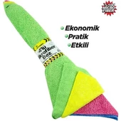 Automix 4'Lü Burmalı Mikrofiber Bez - 1