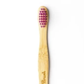 Humble Brush Doğal Yumuşak Çocuklar için Diş Fırçası - Lila - 1
