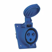 METE ENERJİ 406513V 3X32A MONOFAZE EĞİK MAKİNA PRİZ - 1
