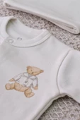 10'lu My Teddy %100 Pamuk Nakışlı Hastane Çıkışı Seti - 5