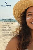 VİADERMA SPF+50 Hassas Kuru & Kızarık Ciltler İçin Yüksek Korumalı Yüz & Vücut Güneş Kremi 100 ml - 4