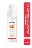 VİADERMA SPF+50 Hassas Kuru & Kızarık Ciltler İçin Yüksek Korumalı Yüz & Vücut Güneş Kremi 100 ml - 1