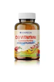 VİAPECİA Jelibon Formunda Vitamin D3 D Vitamini Eksikliği Çocuklarda Büyüme 60 Adet - 2
