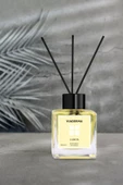 VİADERMA Kare Şişe Limon Esansı Bambu Çubuklu Oda Kokusu 100 ml - 2
