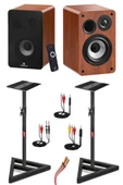Maxword RM-400BRW-ST 4'' Referans Monitörü Yükseklik Ayarlı Stand Dahil - 1