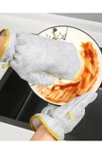 Bulaşık Ovma Ovalama Yanmış Yağ Ağır Kir Bezi Teli Telli Bez Eldiven - 20x20 Cm. - 1 Adet thumbnail 4