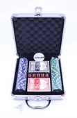 Metal Çantalı 100 Chipli Poker Oyun Seti - 1