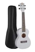 Midex UKX-233WH Beyaz Concert Ukulele (Askı Çanta Metod Pena) thumbnail 3