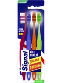 Signal Clean Action 3+1 Yumuşak Diş Fırçası Manuel Diş Fırçası - 1