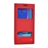 Galaxy J5 Kılıf Pencereli Elite Kapaklı Kılıf - 9