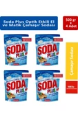 Soda Plus Etklili Çamaşır Sodası 500 gr x 4 Adet - 1