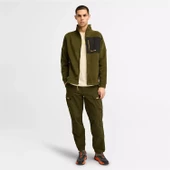 Timberland POLARTEC MIX MEDIA FULL ZIP FLEECE Erkek Ceketi TB0A6Y563021 thumbnail 2