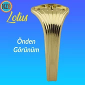 Mobilya Yükseltici Kanepe Sehpa TV Ünitesi Koltuk Ayağı 23 cm Gold Altın Baza Ayak thumbnail 4