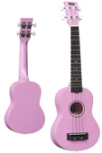 Midex UKX-233PU Lila Concert Ukulele (Askı Çanta Metod Pena) - 3