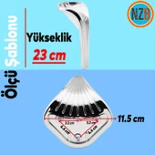 Mobilya Yükseltici Kanepe Sehpa TV Ünitesi Koltuk Ayağı 23 cm Parlak Krom Baza Ayak thumbnail 2