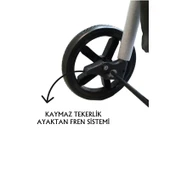 Tommy Evcil Hayvan Arabası 86x46x94,5cm Gri Max 15 Kg thumbnail 3