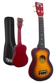 Midex UKX-233SB Sunburs Concert Ukulele (Askı Çanta Metod Pena) - 2