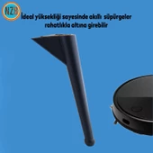 Mobilya Yükseltici Kanepe Sehpa TV Ünitesi Koltuk Ayağı 20 cm Siyah Baza Ayak thumbnail 4