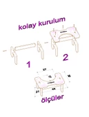 ElisGiftStore Wc Çömelme Ayak Taburesi, Basamak Taburesi, Tuvalet Taburesi, Klozet Ayaklığı Eh023 - 7