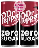 Dr Pepper Zero Sugar 330ml 2'li Paket - 1