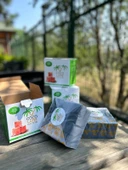 Premium Hindistan Cevizli Nagile Kömürü Uzun Süre Yanan Pratik Kömür 26mm 1kg - 7