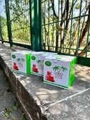 Premium Hindistan Cevizli Nagile Kömürü Uzun Süre Yanan Pratik Kömür 26mm 1kg - 3