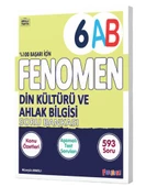 FENOMEN 6 DIN KÜLTÜRÜ VE AHLAK BILGISI KONU ÖZETLI SORU BANKASI (A-B) - 1