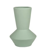 Crearthome Dekoratif Seramik Vazo Yeşil 20x14 cm AK.JO0018 - 1