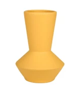 Crearthome Dekoratif Seramik Vazo Sarı 20x14 cm AK.JO0020 - 1