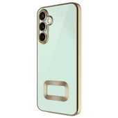Samsung Galaxy S24 Kılıf Kamera Korumalı Logo Gösteren Omega Kapak - 5