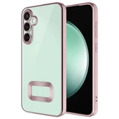 Samsung Galaxy S24 Kılıf Kamera Korumalı Logo Gösteren Omega Kapak - 1