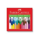 Faber-Castell Karton Kutu Pastel Boya, 24 Renk Ade - 1