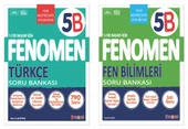 Fenomen Okul 2025 5. Sınıf Türkçe + Fen Bilimleri B Serisi Soru Seti 2 Kitap Güncel Müfredat - 1