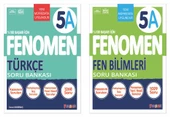Fenomen Okul 2025 5. Sınıf Türkçe + Fen Bilimleri A Serisi Soru Seti 2 Kitap Güncel Müfredat - 1
